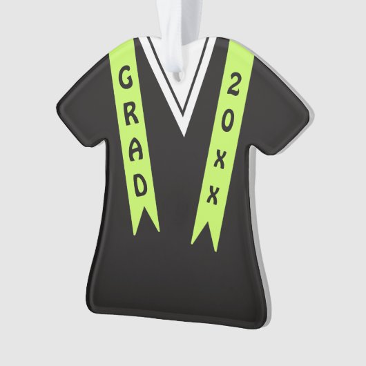 Aangepaste streepkleur achtertekst Afstudeerder wo Ornament (voorkant)