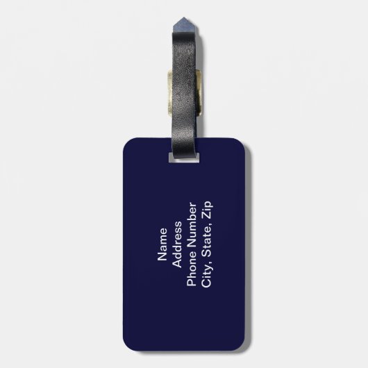 Aangepaste strijd voor Bagagelabel van vrijheid (Achterkant verticaal)