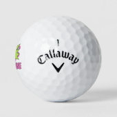 Aangepaste,  strip Pop Kunststijl BAM Golfballen (Logo)