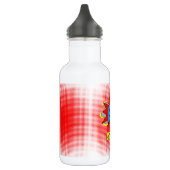 Aangepaste stripboek Pop Art BAM Illustratie Waterfles (Links)