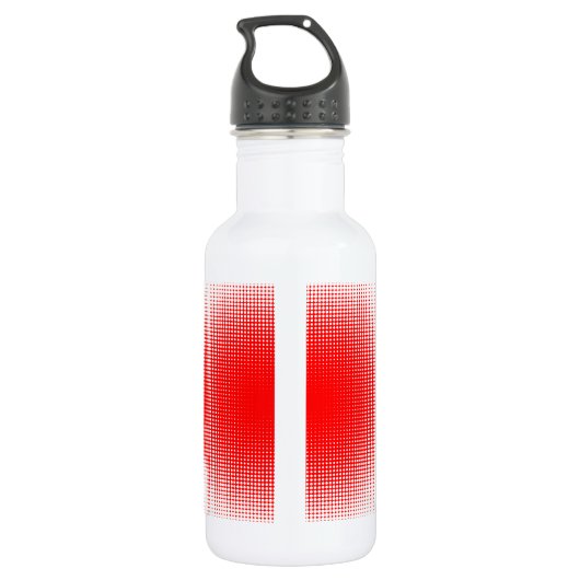 Aangepaste stripboek Pop Art BAM Illustratie Waterfles (Achterkant)