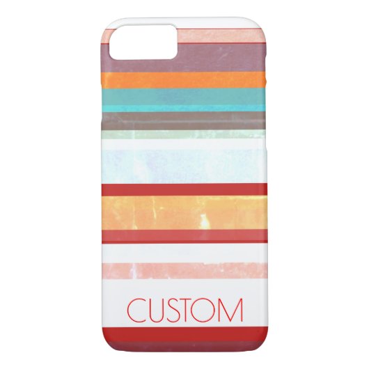 Aangepaste stripes Case-Mate iPhone case (Achterkant)