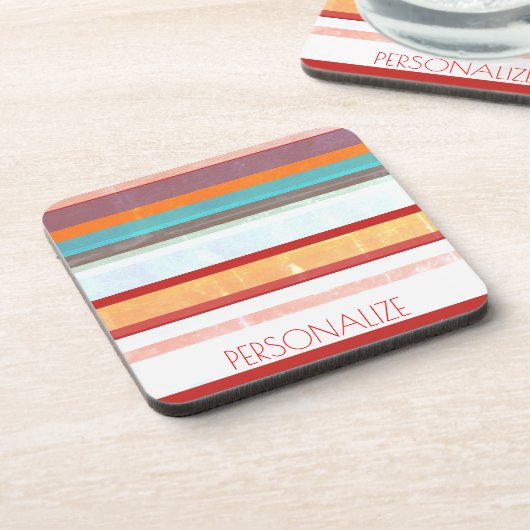 Aangepaste stripes drankjes onderzetter (Linkerzijde)