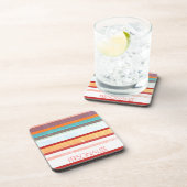 Aangepaste stripes drankjes onderzetter (Rechterzijde)