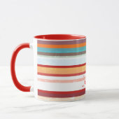 Aangepaste stripes mok (Links)