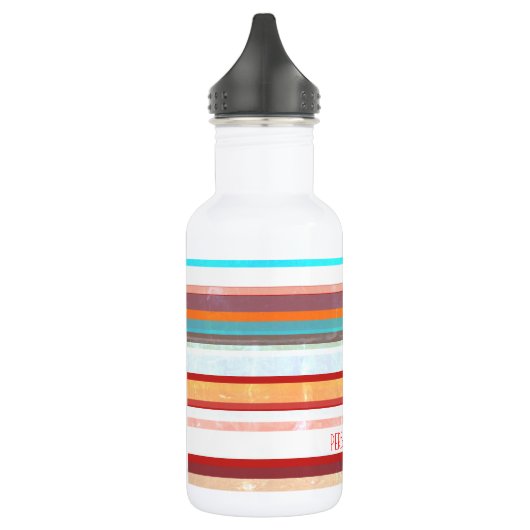 Aangepaste stripes waterfles  (Links)