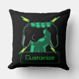 Aangepaste stroomgamer kussen
