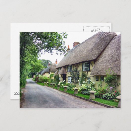 Aangepaste stroomkappen briefkaart (Voorkant / Achterkant)