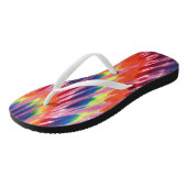 Aangepaste Stropdas-kleurstof Teenslippers (Schuin)