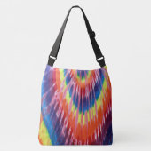 Aangepaste Stropdas-kleurstofdraagtas Crossbody Tas (Voorkant)