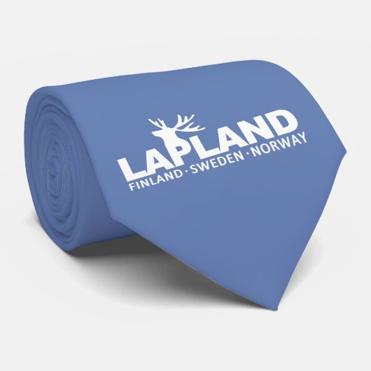 AANGEPASTE stropdas LAPLAND (Opgerold)