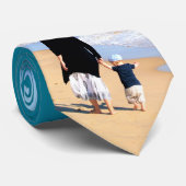 Aangepaste Stropdas van uw foto (Opgerold)