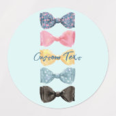 Aangepaste Stropdassen Labels (Design 1)