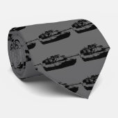 Aangepaste Stropdassen M1 abrams (Opgerold)