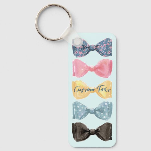 Aangepaste Stropdassen Sleutelhanger (Voorkant)