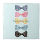 Aangepaste Stropdassen Tegeltje (Voorkant)