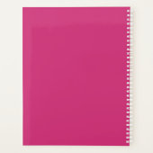 Aangepaste Student Academic Planner (Achterkant)