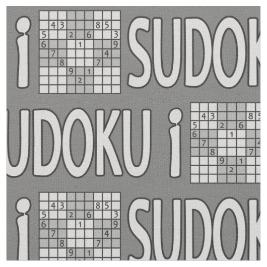 Aangepaste SUDOKU-structuur Stof (Close Up)