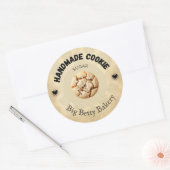 Aangepaste suiker Cookie Labels | Gepersonaliseerd (Envelop)