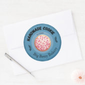 Aangepaste suiker Cookie Labels | Gepersonaliseerd (Envelop)