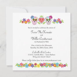 Aangepaste suikerskullen en -bloemen - Gele bollen Kaart