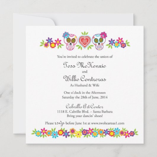 Aangepaste suikerskullen en -bloemen - Gele bollen Kaart (Voorkant)