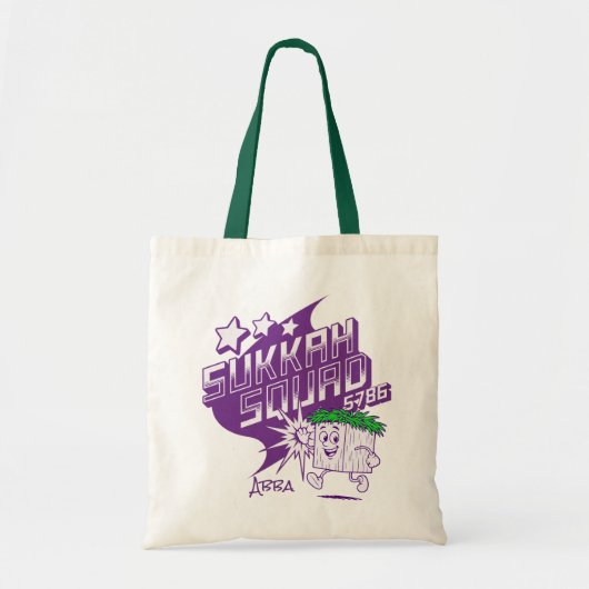Aangepaste Sukkah Squad 5786 Shirten voor Sukkot S Tote Bag (Voorkant)