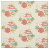 aangepaste Summer Surfer-structuur Stof (Swatch)
