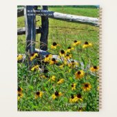 Aangepaste Summer Wildflower Blue Ridge Verenigde  Planner (Achterkant)