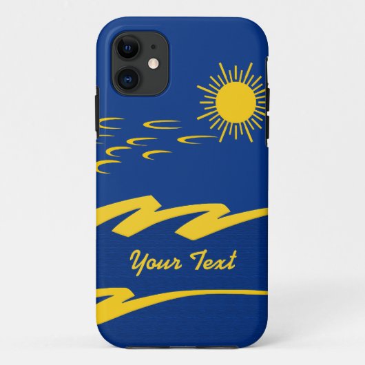 Aangepaste "Sunny Day" iPhone 5 Hoesje-Mate Case-Mate iPhone Case (Achterkant)