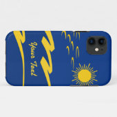 Aangepaste "Sunny Day" iPhone 5 Hoesje-Mate Case-Mate iPhone Case (Achterkant (horizontaal))