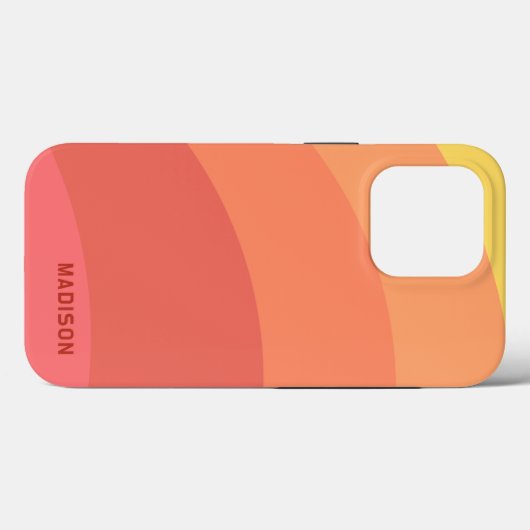 Aangepaste Sunrise geïnspireerde iPhone / iPad cas Case-Mate iPhone Case (Achterkant (horizontaal))