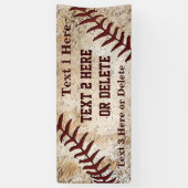 Aangepaste Super Cool Baseball Banner (Verticaal)