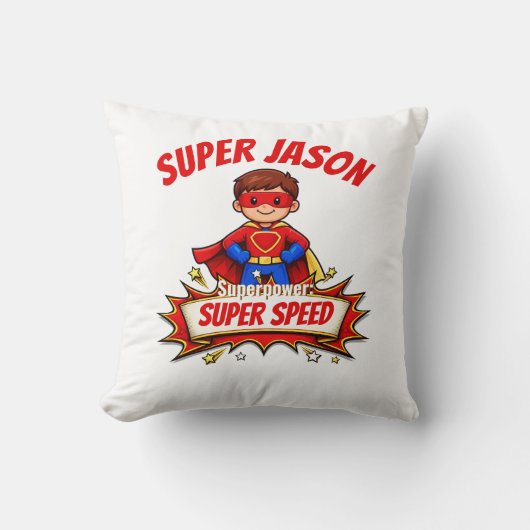 Aangepaste superheldennaam en superkracht voor kin kussen (Voorkant)