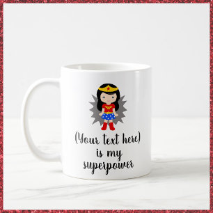 Aangepaste Superpower Koffie-Mok Koffiemok