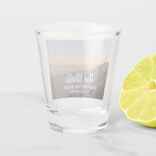 Aangepaste Surf Shot Glas (Achterkant)