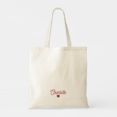 Aangepaste Suriel Tea Co Quote Bookish Acotar Gift Tote Bag (Achterkant)