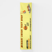 Aangepaste Sushi Bar Restaurantreclame Groot Spandoek (Verticaal)