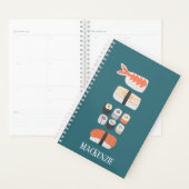 Aangepaste Sushi-naam Planner (Display)