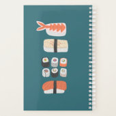 Aangepaste Sushi-naam Planner (Achterkant)