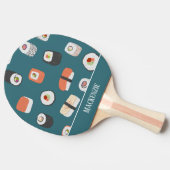 Aangepaste Sushi-naam Tafeltennisbatje (Zijkant)
