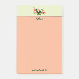 Aangepaste sushi-opmerkingen na het gebruik post-it® notes