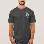 Aangepaste SV-zeilboot Logo "Jouw naam hier" T-shirt (Voorkant)
