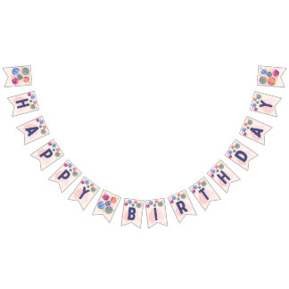 Aangepaste Swallowtail Party Bunting Banner