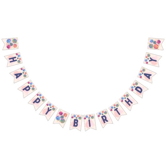 Aangepaste Swallowtail Party Bunting Banner (Alle)