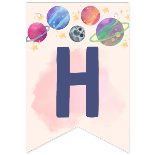 Aangepaste Swallowtail Party Bunting Banner (Tweede vlag)