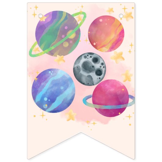 Aangepaste Swallowtail Party Bunting Banner (Eerste vlag)