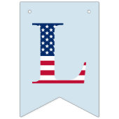 Aangepaste 'Swallowtail Party Bunting Banner' op 4 Vlaggetjes (Derde vlag)