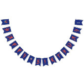 Aangepaste 'Swallowtail Party Bunting Banner' Vlaggetjes (Alle)