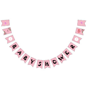 Aangepaste 'Swallowtail Party Bunting Banner' Vlaggetjes